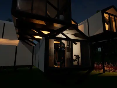 Modular Home Free 3D model