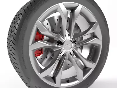 Audi TTs Wheel 3D model