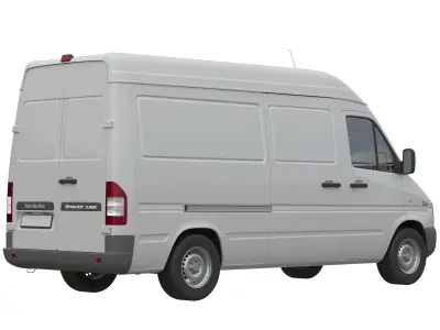MB Sprinter Classic PanelVan MWB 3D model