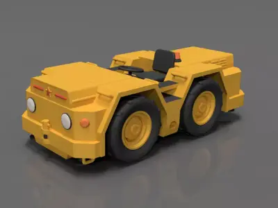 Russian Navy Tractor 3D print model