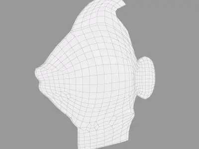 Polystone Fish 3D model