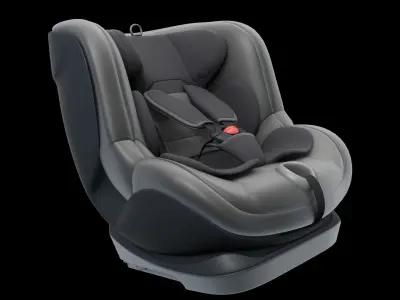 Child Car Seat 3D model