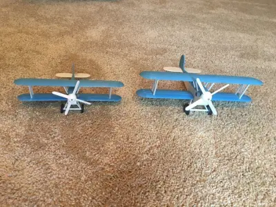 Modular Toy Biplane 3D print model