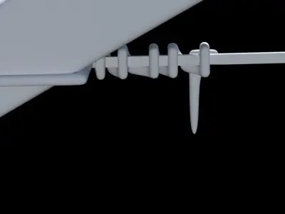 Otzi Bow 3D model