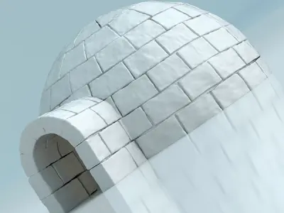 Igloo 3D model