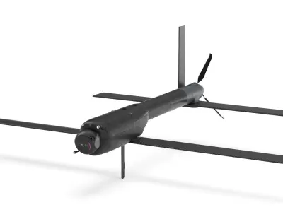 AeroVironment Switchblade 600 Predator Drone Missile 3D model