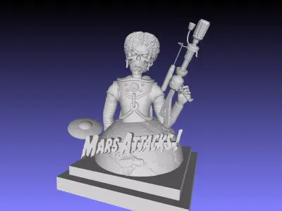 Mars Attacks 3D print model purchase