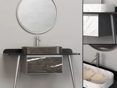 ARTELINEA T60 120 bathroom furniture Free 3D model