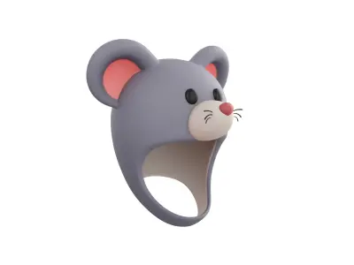 Prop062 Rat Hat 3D model