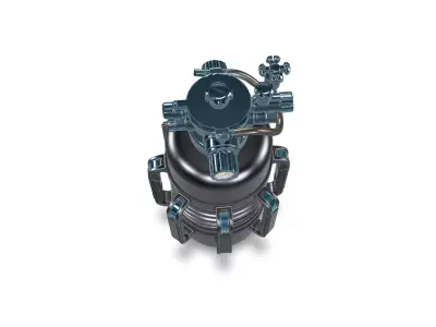 Sci-Fi Crates and Containers Low-poly 3D model