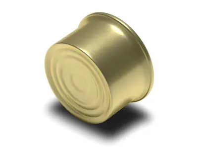Small Food Can 3D model