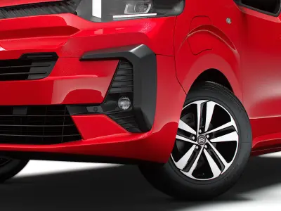Citroen e SpaceTourer M 2024 3D model