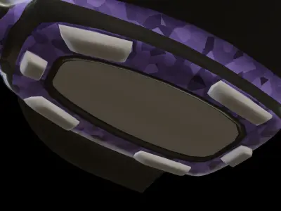 Sci-Fi Military Spaceship - Tortoise G909 3D print model