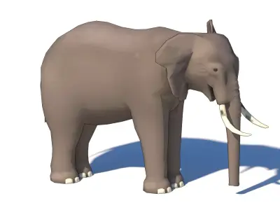 Low Poly Animals Free 3D model