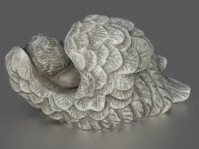 BABY BORN Low-poly 3D model