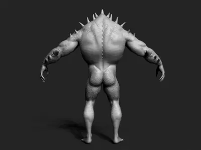 Monster 3D model shop