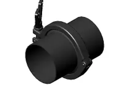 Sanitary Union Clamp TC 3 in 3D model