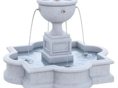 Campania - Navonna Fountain 3D model