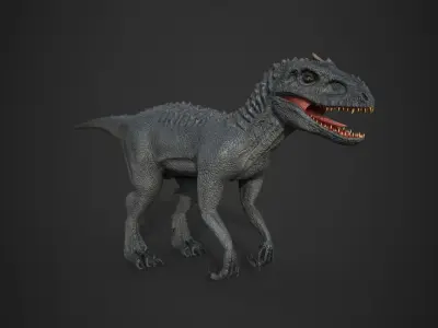INDOMINUS REX dinosaur jurassic world 3D model