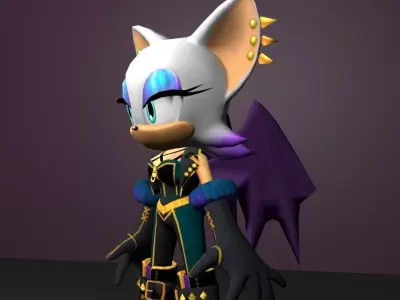 ruoge rockstar 3D model