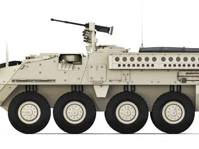 M1126 Stryker 2002 3D model