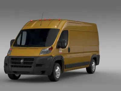 Ram Promaster Cargo 2500 HR 159WB 2015 3D model