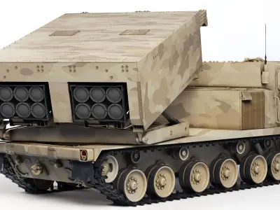 MLRS M270 A1 1998 3D model