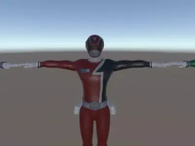 Power Rangers SPD 3D model