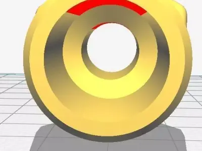 Threaded Union ASME 3D model