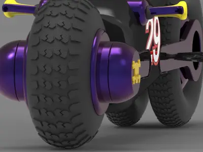 motorcycle  3D model purchase