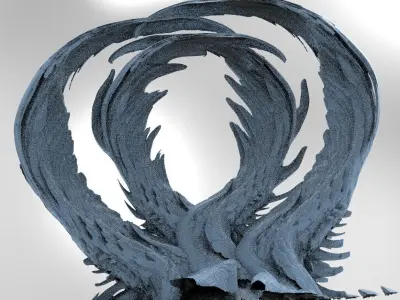 Ancient Spine Arch 5 3D model