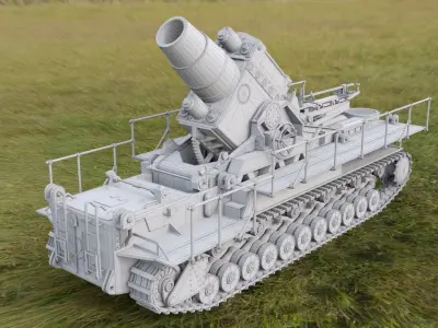 Karl Geraet Low-poly 3D model