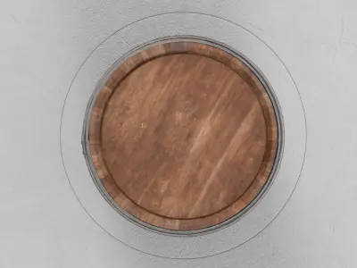Barrel 3D model 10