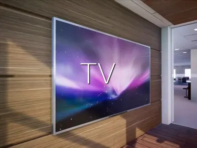 TV SHC Quick Office LM Low-poly 3D model