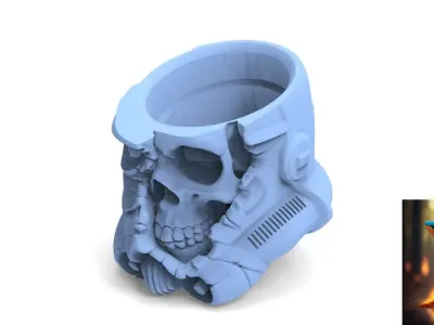 Deathtrooper Matte for 3d printing 3D model