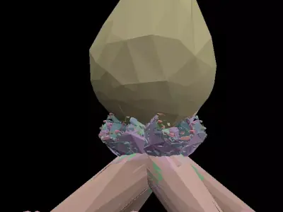 campfire  3D model