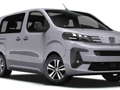 Peugeot Traveller L1 2024 3D model