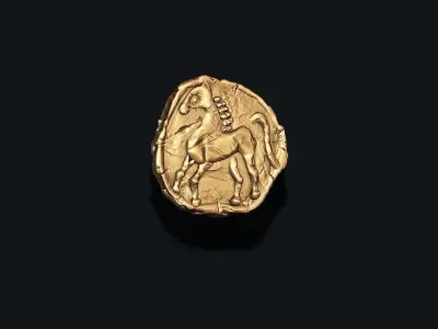 old coin v4 3D print model