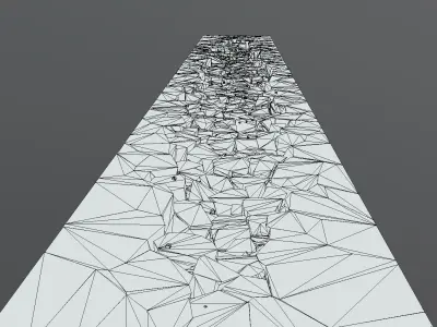 Ground Crack Collapse 02 3D model