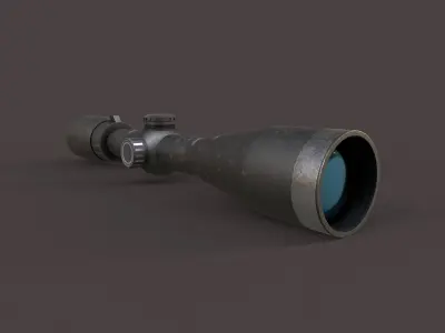 Weapon Sight Low-poly 3D model