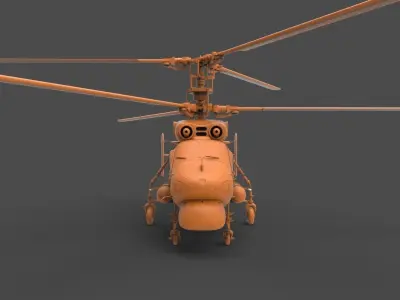 Ka - 25 3D print model
