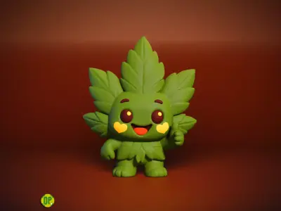 Mr Weedy Multicolor Ready 4 to 5 colors Free 3D print model