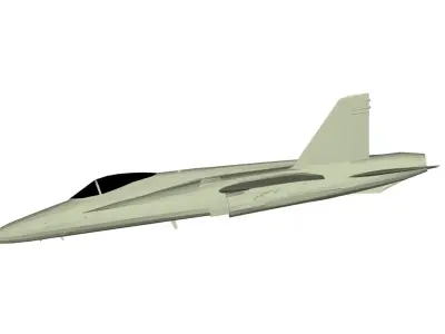 McDonnell Douglas F A-18 Hornet 3D model