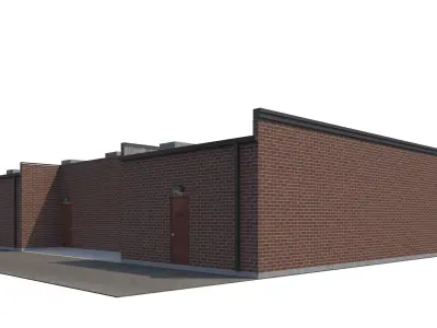 Retail-093 Retail Store 3D model