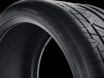 NITTO Invo tire 3D model