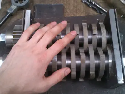 Shreder Grinder and Crusher Free 3D model