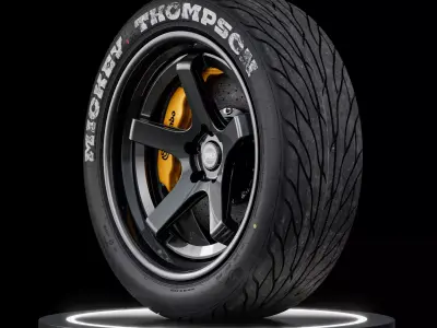 Mickey Thompson Sportsman SR 26X8 R18 3D model