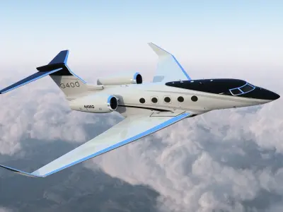 Gulfstream G400 Flight 3D model