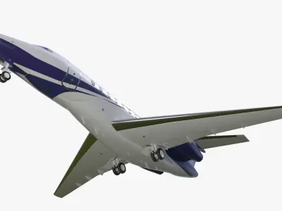 Aircraft Cessna Citation Longitude 3D model