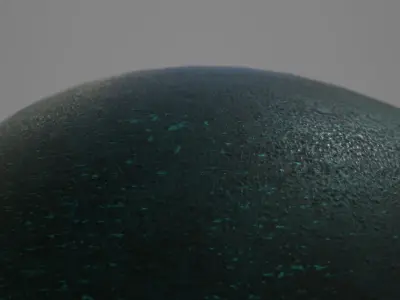 Emu Egg Low-poly 3D model